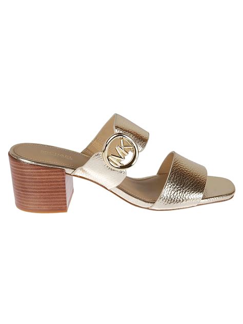 michael kors slide on shoes|Michael Kors summer mid sandals.